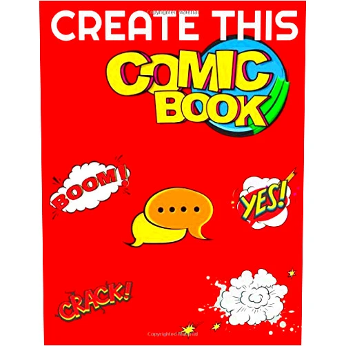 Imagination Escape Edition CREATE THIS COMIC BOOK: write stories and draw your own comics with variety of templates - Notebook and Sketchbook