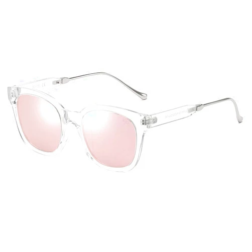 SOJOS Classic Square Polarized Sunglasses for Women Men Retro Trendy UV400 Sunnies SJ2050