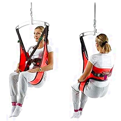 FSUHHIAD Fushida Lift Sling,Commode Patient Lift Slings Medical Transfer Sling for Patients Shower Bath,Large Toileting Sling,Lift Sling for Elderly Bariatric,Divided U Slings Fit Invacare/H Lift,XL