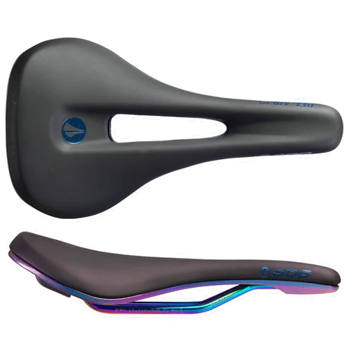 SDG Components, Bel-Air V3 Overland, Saddle, 260 x 140mm, Unisex, 225g, Black/Oil Slick