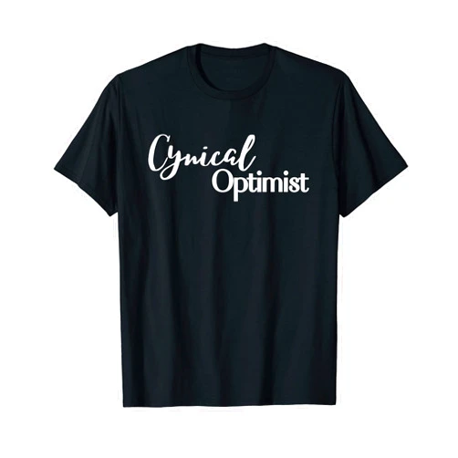 Bliss and Co. Expressions Cynical Optimist | Oxymorons | Grammar Love | Contradictions T-Shirt