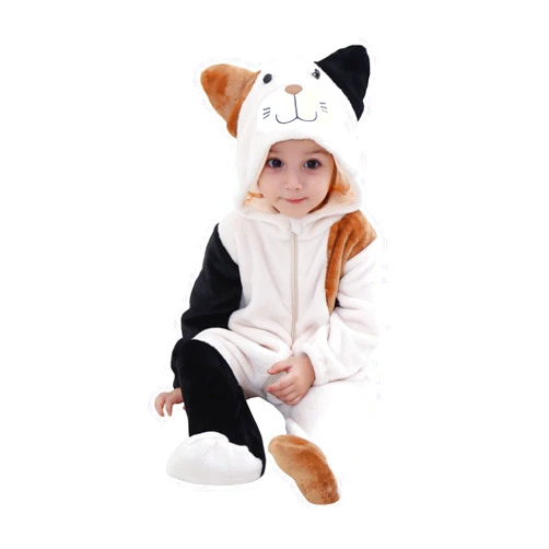 TONWHAR Unisex Baby Animal Halloween Costume Kid's and Toddler's Autumn Winter Outfits Jumpsuit