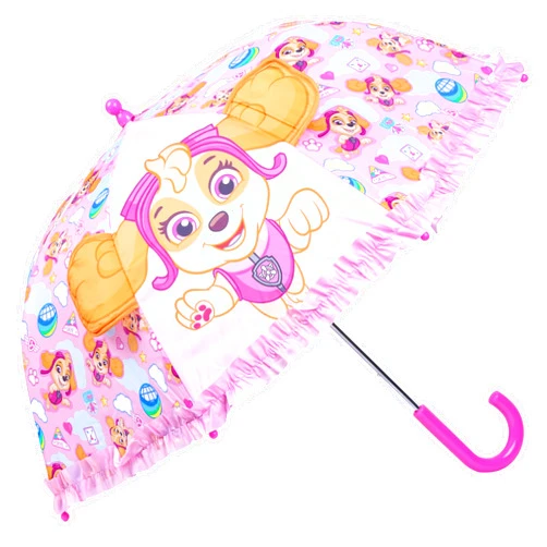 Stepping Stones Nickelodeon Cartoon Umbrella for Kids - Paw Patrol, TMNT, SpongeBob, Baby Shark Printed Automatic Rain & Windproof Dome Kids Umbrellas