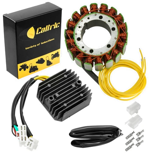 Caltric Stator and Regulator Rectifier Compatible With Honda Vf700S Vf750S Vf1100S / V65 Vf1000R Sabre