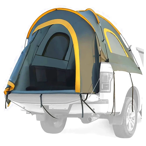 PUFAN Rear Tent, Outdoor Sunshade, Rain-Proof Car Tent, Four-Sided Ventilation with Double-Sided Anti-Falling Windows, Outdoor Leisure is Not Afraid of Hot Sun and Fallen Leaves