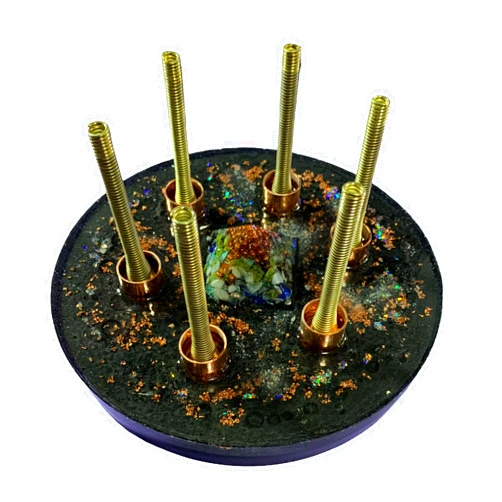 Orgone Essentials Whole Home Orgone Energy Security Tower – 6 Spires