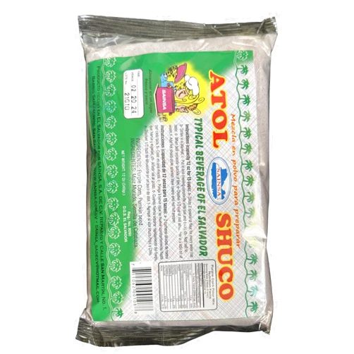 Generic ATOL CHUCO DE EL SALVADOR MEZCLA EN POLVO CON ALHUASHTE