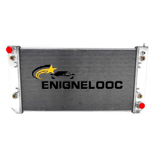 Enignelooc 3 Row Core Aluminum Radiator For 2003-2007 Chevy GMC C4500 C5500 C6500 Kodiak Topkick Radiador Automotive Replacement Radiators
