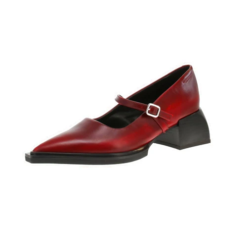 Vagabond Shoemakers Vivian Polish Leather Mary Jane Red EU 39 (US Women's 9) M