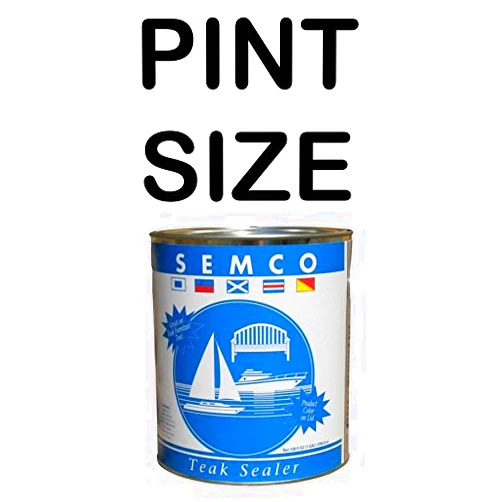 Semco Teak Wood Honey Tone Finish Sealant Protector Sealer (Pint)