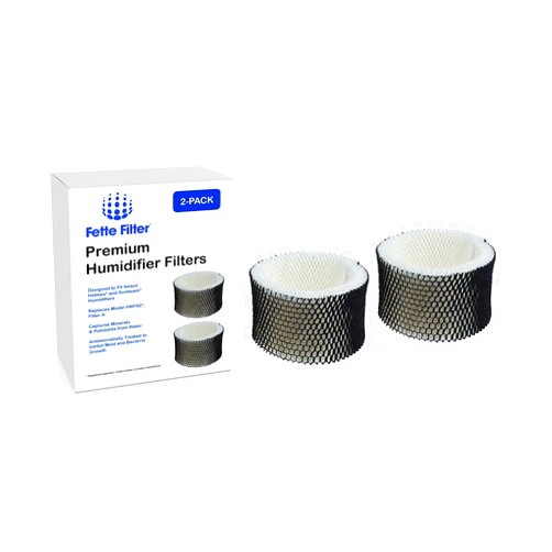 Fette Filter -2 Humidifier Filters Compatible with Holmes & Sunbeam Humidifier Filter A, HWF62 HWF62CS HWF62D (Pack of 2)