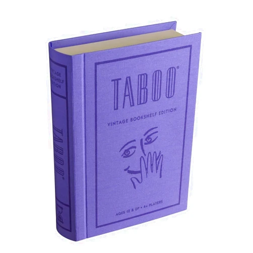 WS Game Company Taboo Vintage Bookshelf Edition