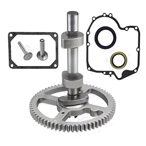 Giltswift 793880 84005207 Camshaft Replacement for Briggs & Stratton 793583 792681 791942 795102 Crankcase Camshaft Kit with 697110 Gasket 795387 Oil Seal 690564 Valve Tappet