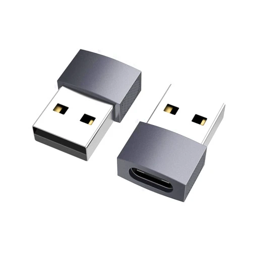nonda USB C to USB Adapter (2 Pack), USB-C Female to USB Male, USB Type C Female to USB OTG Adapter for MacBook Pro 2015/2013, MacBook Air 2017/2015, Laptops, Wall Chargers, Power Banks