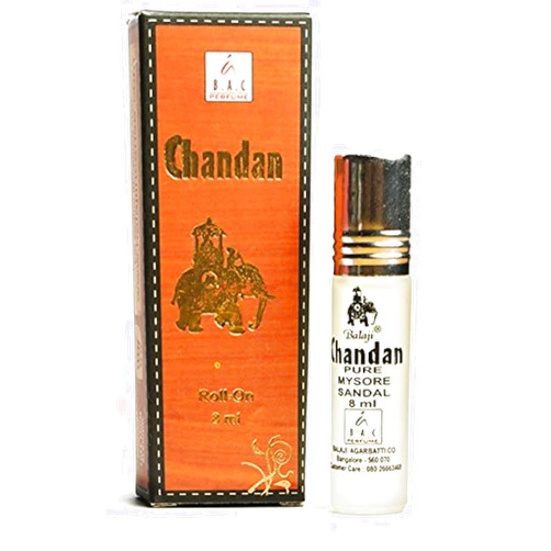 Balaji Chandan Incense Fragrance Roll On - 8mL x 1