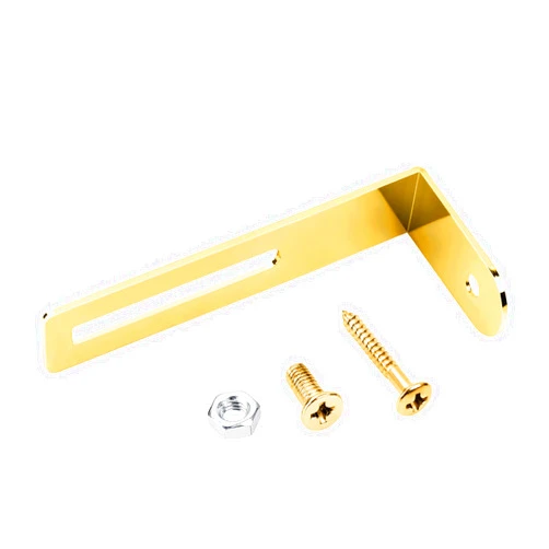 Banworks Metal Support Bracket for Electric Guitar Pickguard - Compatible with EPI Epiphone Les Paul LP Style Guitars JT/HBZJ-01 Golden