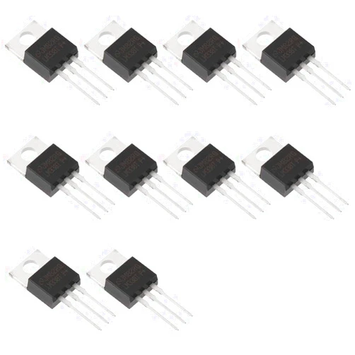 Bridgold 10pcs LM338T LM338 338 1.2V to32 V Linear Voltage Regulator 1-Channel,5A 3-Pin TO-220