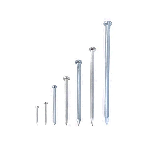 BUUV 19-102mm Cement Steel Nails High-Strength Special Round Head Hardware Iron Nails Use for Brick Wall Concrete 14-400pc (Color : A)