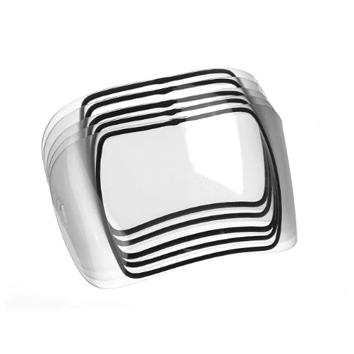 Optrel 5000.212 Front Cover Lens for e600 and OSE Series Welding Helmets, 5-Pack