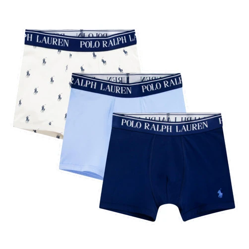 POLO RALPH LAUREN Boys' 3-Pack Boxer Briefs