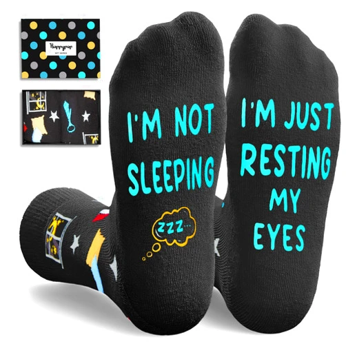 HAPPYPOP Birthday Gifts For Men - Father Day Gifts Socks, Gifts For Dad Husband Grandpa Grandparents, Gifts For Older Men Old People, Christmas Stocking Stuffers
