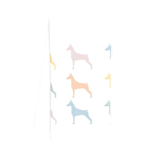 WFSM Doberman Gifts Kitchen Towels - Dog Hand Towels, Doberman Dog Tea Towels, Doberman Gifts for Women, Doberman Decor, Dog Mom Gifts Kitchen Towels, Decorative Bathroom Hand Towels, 16×24 Inches
