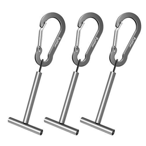 Pullther fishing Tippet Holder,3 PCS Fly Fishing Tippet Holder,Aluminum Tippet Fly Fishing,Fly Fishing Accessories for Leaders and Tippets Dispense.