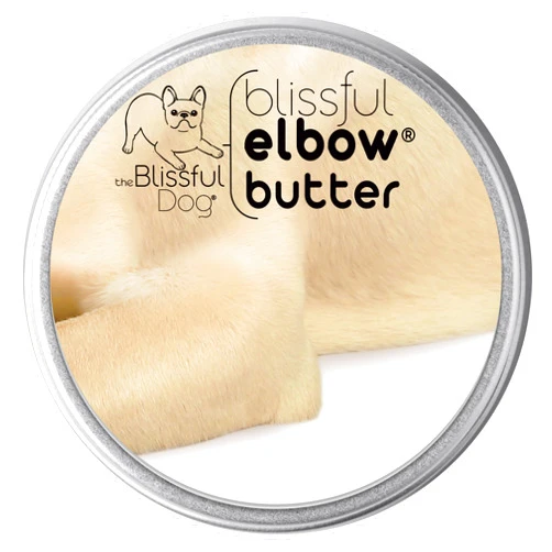 The Blissful Dog Elbow Butter for Dry, Cracked Calluses, Lick-Safe Dog Balm, Soothing Elbow Balm with Moisturizing Shea Butter, Almond, Olive, and Essential Oils, Pet Supplies, 4 oz. Tin