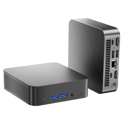 RUPA Mini PC 12th Gen Alder Lake N100(Up to 3.4GHz), 16GB DDR4 RAM 512GB SSD, 4Cores 4Threads 2xType-c Desktop Computer Support 4K@60GHz 3-Screen Display/Windows 11 Pro/WiFi 5/BT 4.2/Auto Power On
