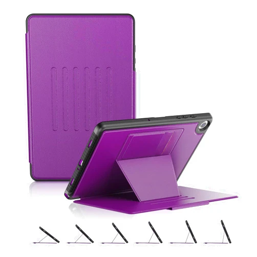 BLOSOMEET Galaxy Tab A9 Plus Case 11 inch 2023 SM-X210/X216/X218 with Magnetic Stand,Auto Sleep/Wake Samsung A9 Plus Tablet Case with Card Slot,Purple