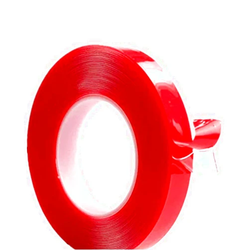 Goldmillet lly 10mm PET Acrylic Clear Double-Sided Super Tape Strength Sticker Heavy Duty for Cellphone Touch Screen Digitizer LCD Display Tablet PC Repaired. (10mm X 82ft)