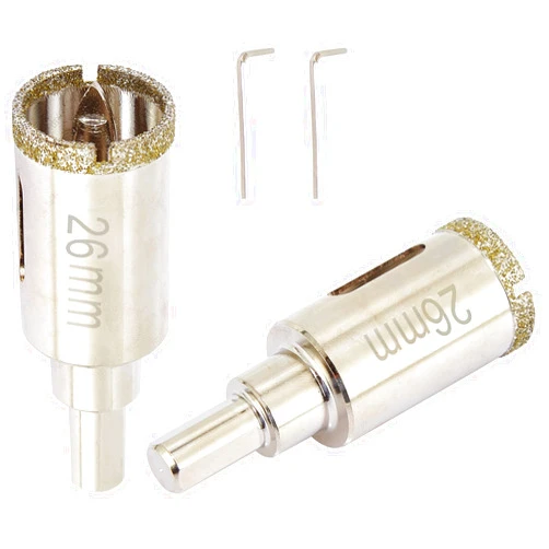 DaduoRi 1 Inch Diamond Hole Saw with Pilot Bit, 2 PCS DaduoRi 1