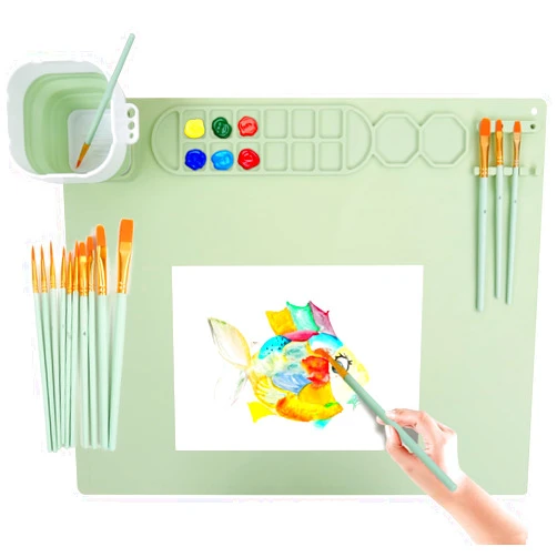 Fitous Silicone Painting Mat,20