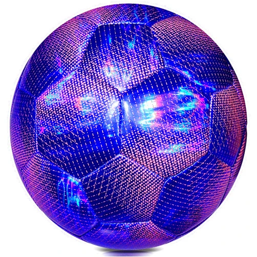 EVZOM Futsal Ball,Futsal Soccer Ball Size 4 for Adult Indoor Training(Purple)
