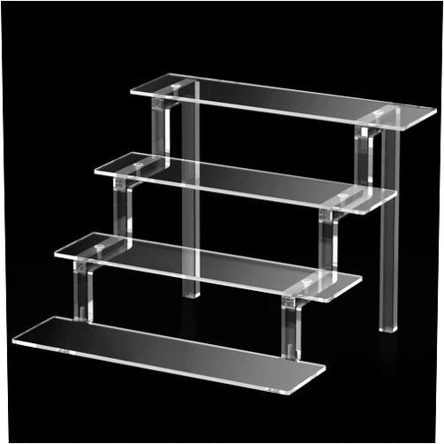 Janaden Perfume Organizer, Perfume Stand Organizer for Dresser, Perfume Display Shelf Holder, Clear Acrylic Display Risers for Cologne Organizer Perfume Rack Fragrance Organizer organizador de perfume