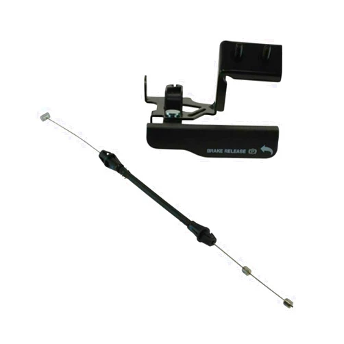 South Mud Bay Emergency Parking Brake Pull Handle Release Lever & Cable Compatible with F-150 Heritage（2004）Compatible with F-250 Super Duty/F-350 Super Duty/F-450 Super Duty/F-550 Super Duty（1999 - 2004）INA64719