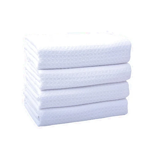 VIVOTE Microfiber Kitchen Towels DIY Sublimation Blank White Tea Towel Waffle Weave Dish Towels Super Absorbent Soft Fast Drying Dish Cloths Reusable Cleaning Cloths 4Pack White 16 Inch X 24 Inch
