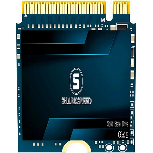 S SHARKSPEED M.2 2230 SSD 1TB NVMe SHARKSPEED PCIe Gen4.0X4 Internal Solid State Drive 30mm, Gaming SSD Compatible with Steam Deck, Microsoft Surface pro7+/proX/laptop3/laptop4/laptop Go Ultrabook