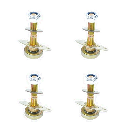 Acxico 4Pcs Rocking Chair Bearing Connecting Piece Rocking Chair Bearing Screws Kits Furniture Connecting Fittings, Metal