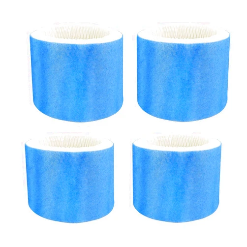 Gekrpro Humidifier Wicking Filters with Blue Pre-Filter Layer Compatible with Humidifier Filter HAC-504, HAC-504AW，Filter A，4 Pack