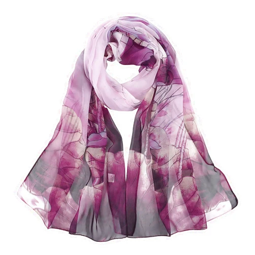 Generic Go Wild for Men Women's Colorful Printed Scarf Simple Cotton And Linen Warm Shawl Muslim Headscarf Scarf
