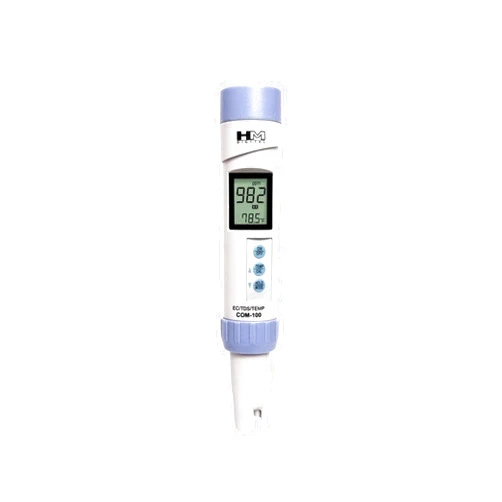 HM Digital COM-100 HMDCOM100 Waterproof EC/TDS And Amp Temperature Combo Meter, 2.1