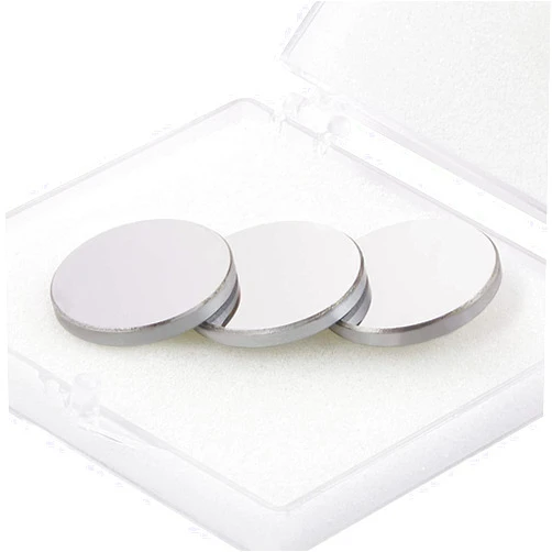 OMTech Laser Cutting Mirror Set, 25mm Molybdenum Replacement Mirrors for CO2 Laser Engraving Machines, Precision Highly Reflective Mo Mirrors for 50W to 200W CO2 Laser Engravers, Set of 3