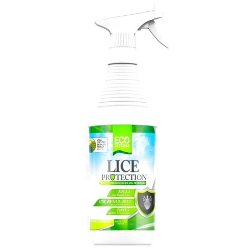 Eco Defense USDA Biobased Lice Spray for Furniture, Bedding, and Home - Natural Extra Strength Treatment - Helps Keep Home Free of Lice