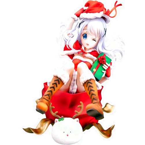 Good Smile Company PHAT is The Order a Rabbit??: Chino: (Santa Version) 1:7 Scale PVC Figure, Multicolor