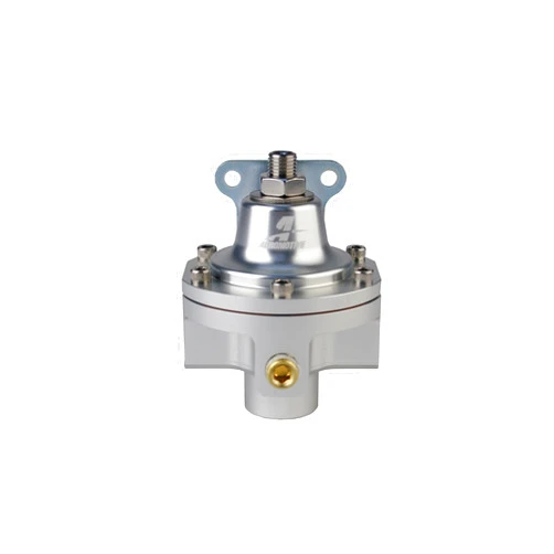 Aeromotive 13222 Fuel Pressure Regulator Carbureted, Adjustable 2-5 PSI, Ultra Low Pressure, 2-Port, ORB-06