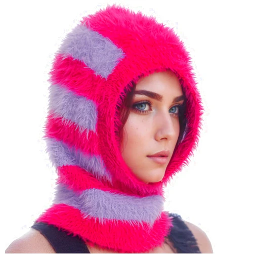 Senro Vientian Skull Balaclava Beanie Hat - Winter Warmth with Windproof All-Around Cover for Skiing Cycling
