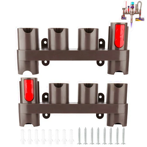 RTop Docking Station Accessory Holder Attachments Organizer for Dyson Gen5 G5 V15 V7 V8 V10 V11 SV10 SV11 Vacuum Cleaner (2 Pack, 10 Storage Adapters)
