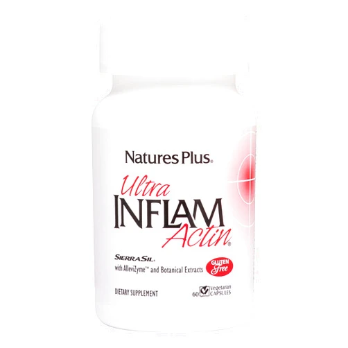 Natures Plus Ultra - Natural Supplement with Turmeric, Bromelain, MSM, Boswellia & Ginger - 60 Vegetarian Capsules (30 Servings)