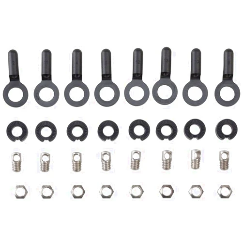 SKS GERMANY Replacement Eyebolt and Nut Set, Silver